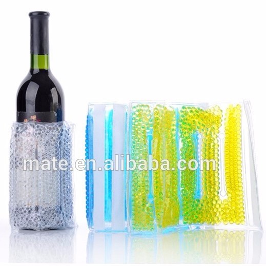 Bottle Cooler Gel Packs In PVC