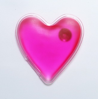 Heart Shape Reusable Gel Hand Warmers 